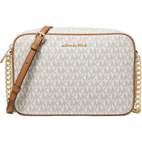 michael michael kors jet set travel large ew crossbody|michael kors jet set silver.